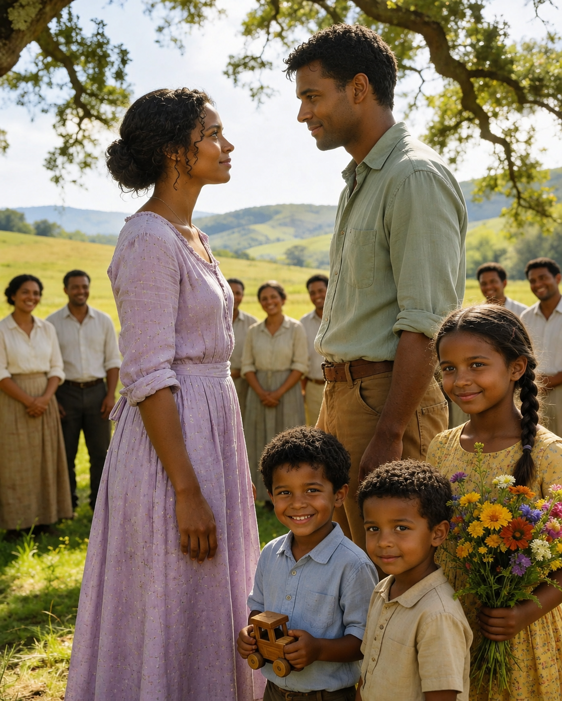 At Just Eighteen, She Was Given in Marriage to a Widower with Three Children. Everyone Thought That Was the End of Her Youth—And Her Dreams. But Time Proved It Wasn’t the End… It Was the Beginning of a Miracle.