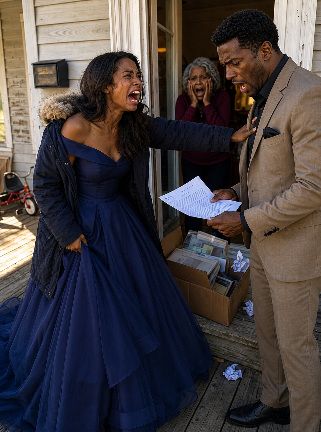 My Husband Heartlessly Left Me Freezing in the Cold on Our First Night of Marriage Because I “Disrespected” His Mother. Then at Sunrise, He Opened the Door and Froze.