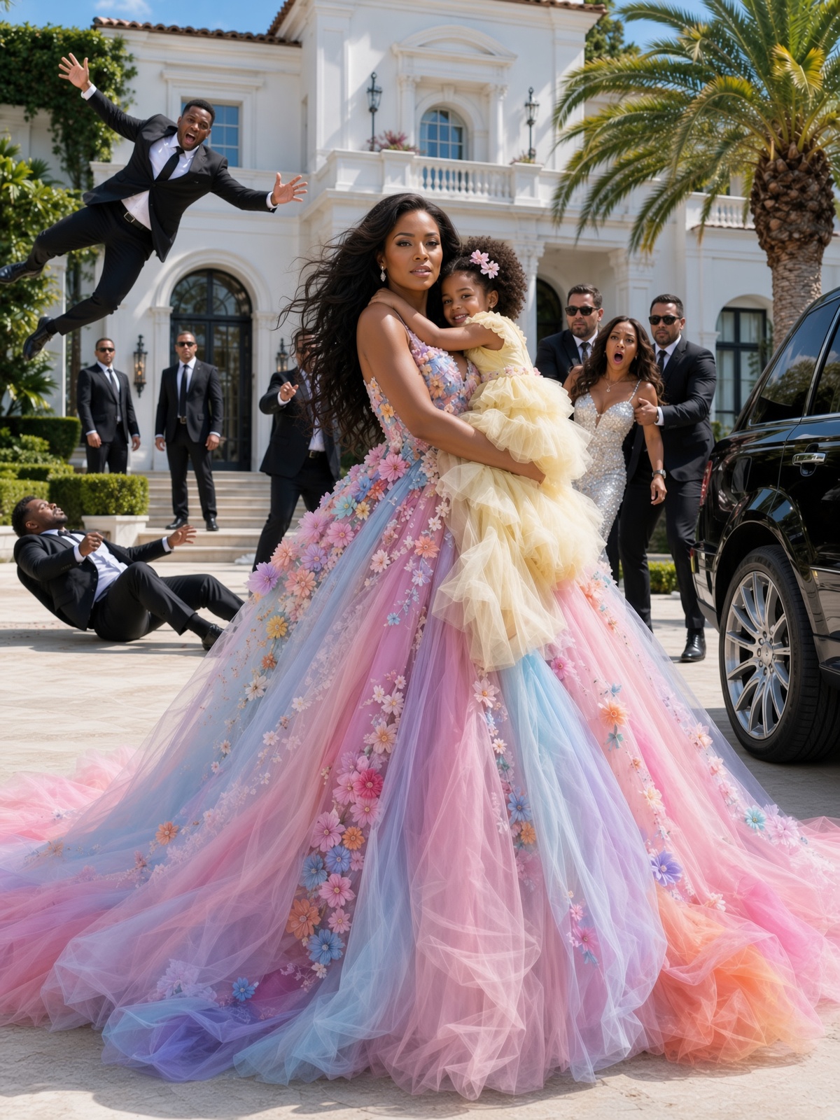 I came home and found my husband punishing my eight-year-old daughter because he claimed she had torn his mistress’s $10,000 dress. “Pay for it or get out!” he screamed. I took my sobbing daughter to her bedroom, where she whispered, “Mommy, she did it.”