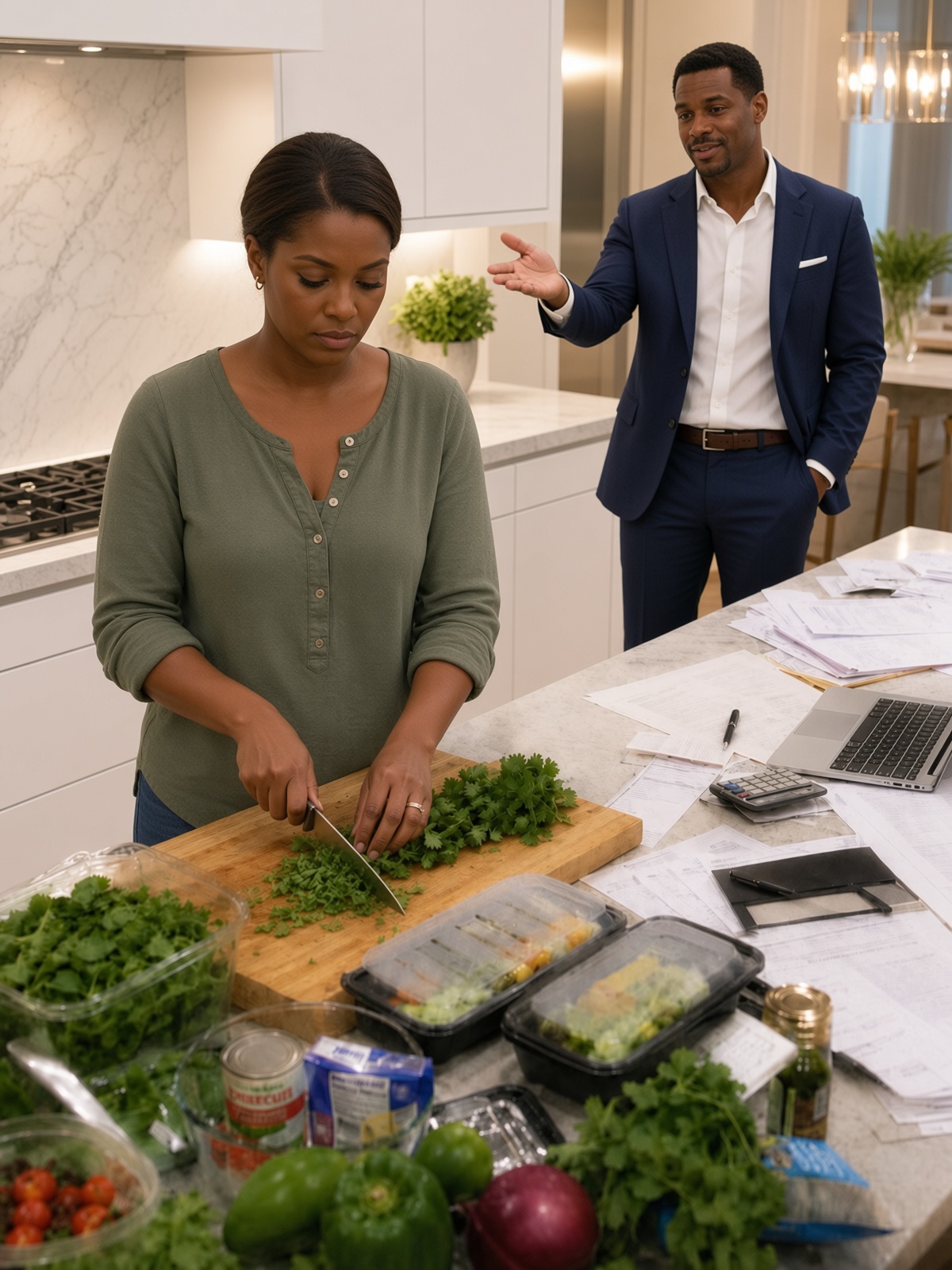 MY HUSBAND SAID HE WAS DONE “SUPPORTING” ME… SO I PUT LABELS ON EVERYTHING I PAID FOR