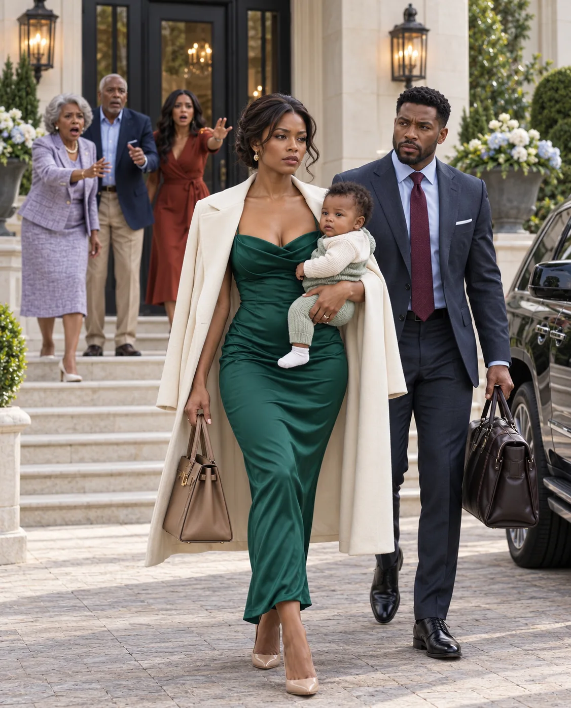 My Husband Locked Me Out With Our Newborn—So I Sold the Mansion He Thought Was His