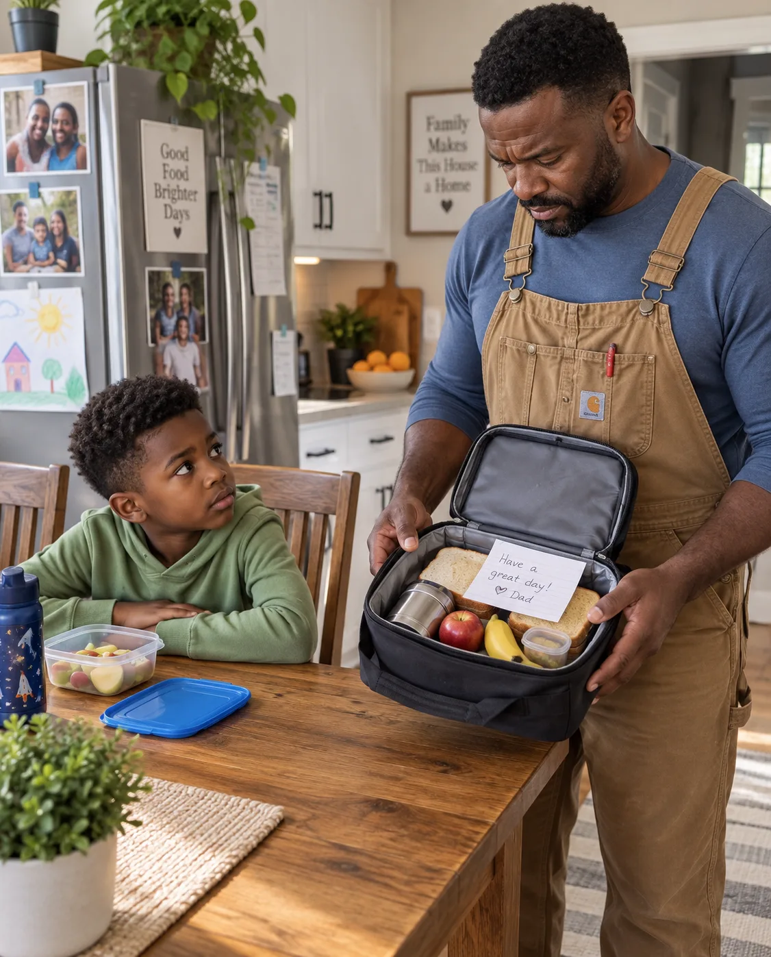 My Son Said Dad Threw Away Every Lunch I Packed—Then I Followed Him and Discovered My “Construction Worker” Husband Had Been Living a Secret Life for 12 Years