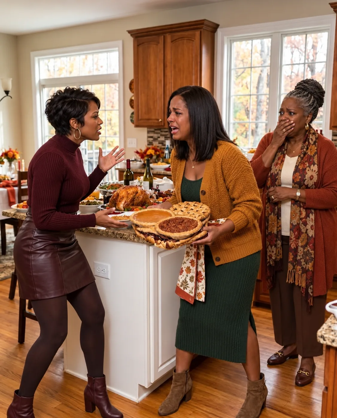 I baked three pies from scratch for my in-laws, only for my sister-in-law to say the crust looked wrong and my mother-in-law to tell me store-bought would look better.