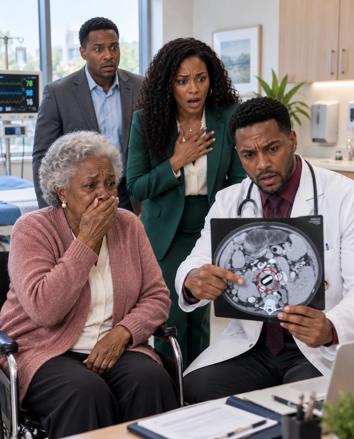 My Husband Said My 75-Year-Old Mother Was Faking Her Stomach Pain—Then Her CT Scan Revealed the Metal Capsule He Had Spent Seven Years Hiding Inside Her
