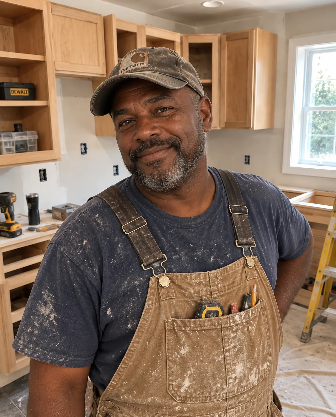 By the time I reached the house, the argument had moved from the front porch into the driveway.  I parked across the street and got out.  Grandpa stood with his hands in the pockets of his work jacket.  Leonard Hayes was beside him, holding a leather briefcase.  The process server had already done his job.  The homeowner—his name was Preston Hale—was gripping a packet of papers so tightly the top corner had folded.  His wife, Elise, stood behind him in an expensive robe.  Neither of them looked amused anymore.  Preston pointed at Grandpa.  “You filed a lien over sixty-two hundred dollars?”  Grandpa answered,  “I filed the paperwork my lawyer told me I was entitled to file.”  “This is ridiculous.”  Leonard spoke before Grandpa could.  “Mr. Hale, the notice explains the claim, the amount, the supporting contract, the approved change orders, and the acknowledgment you signed yesterday confirming completion and nonpayment.”  Preston looked at the document.  Then at Grandpa.  “You tricked us into signing that.”  Grandpa raised an eyebrow.  “I told you what it was.”  Elise snapped,  “You said it was an acknowledgment.”  “It was.”  “You didn’t say you were going to use it against us.”  Grandpa’s expression barely changed.  “You mean use your written acknowledgment that you owe me money as proof that you owe me money?”  I had to look away to keep from smiling.  Preston stepped closer.  “Take the lien off.”  “No.”  “I’ll write you a check for half.”  “No.”  “Frank, don’t be stupid.”  That was the first time Grandpa’s face hardened.  Leonard stepped between them slightly.  “My client will discuss payment through counsel. Do not threaten or insult him.”  Preston laughed.  “Counsel? He’s a carpenter.”  Leonard looked at him.  “And you’re a debtor.”  That ended the conversation for about three seconds.  Then a black SUV pulled into the driveway.  A woman in a charcoal coat stepped out carrying a tablet.  Preston’s face changed completely.  Elise whispered,  “Oh, no.”  I looked at Grandpa.  He did not look surprised.  The woman walked over.  “Mr. Hale?”  “Yes.”  “I’m Dana Mercer from Premier Title.”  That was when I understood why Grandpa had smiled the day before.  He had noticed something in the room.  Not the cabinets.  Not the bench.  On the kitchen island had been a stack of staging brochures.  A real-estate photographer’s card.  And a folder from Premier Title.  The Hales were not renovating the house to enjoy it.  They were selling it.  The closing was scheduled for Friday.  Three days away.  PART 3  Dana Mercer did not care about the family argument.  She cared about clear title.  That became obvious immediately.  “I received notice this morning that a construction lien claim has been recorded against the property.”  Preston turned on Leonard.  “You contacted my title company?”  Leonard replied,  “The recording is public. The title company receives updates because it is preparing a closing.”  Dana looked at Preston.  “We cannot close with an unresolved lien unless it is satisfied, released, bonded around, or otherwise handled in a manner acceptable to underwriting.”  Elise went pale.  “But the buyers are flying in tomorrow.”  “I understand.”  “We have movers booked.”  “I understand.”  “We already bought another house.”  Dana’s expression remained professional.  “I understand.”  Preston pointed toward Grandpa.  “This man is extorting us.”  Leonard opened his briefcase.  “No. My client performed contracted work. You signed a written acknowledgment yesterday confirming that the work was completed and accepted and that the $6,200 balance remained unpaid.”  He handed Dana a copy.  She read it.  Preston’s face got redder.  “This is insane.”  Grandpa finally spoke.  “No, Preston. What was insane was thinking being older and working alone meant I was too weak to collect what you agreed to pay.”  That silenced everyone.  I had never heard Grandpa say something like that.  Not because he was angry.  Because he was disappointed.  PART 4  The story got worse for the Hales.  Not because Grandpa tried to make it worse.  Because their own renovation paperwork was a mess.  Grandpa had been meticulous.  Signed proposal.  Payment schedule.  Material invoices.  Email approvals.  Text-message approvals.  Change orders.  Photographs before and after.  Final walk-through.  And now the signed acknowledgment.  Preston and Elise had treated documentation like an inconvenience.  Grandpa treated it like part of the job.  Leonard had taught him that years earlier after another client delayed payment.  “Your hands build the work,” Leonard once told him. “Your paperwork protects it.”  Grandpa remembered.  The Hales had paid a deposit.  Then a progress payment.  Then approved four changes.  The final $6,200 was not a surprise.  It was written on the updated invoice ten days before completion.  Preston had responded by email:  Looks good. Finish it.  Elise had texted:  Love the bench. Worth every penny.  Those messages became exhibits.  There was no honest dispute about quality.  No unfinished work.  No defect complaint.  Only a refusal to pay after installation.  PART 5  Preston tried a different strategy that afternoon.  He called Grandpa directly.  Grandpa put the call on speaker while I was helping him stack lumber in his workshop.  “Frank, let’s stop being ridiculous.”  Grandpa kept sorting boards.  “I’m listening.”  “I’ll pay the $6,200 if you remove the lien today.”  Grandpa looked at me.  Then said,  “Have Leonard send the payoff instructions.”  Preston paused.  “What payoff instructions?”  “The balance. Filing costs. Attorney fees if the contract allows them. Whatever Leonard says is properly due.”  “You’re charging me attorney fees now?”  Grandpa said,  “I didn’t hire Leonard for entertainment.”  Preston swore.  Grandpa hung up.  I stared at him.  “You’re terrifying.”  He smiled.  “I’m sanding maple.”  PART 6  I asked Grandpa that night how he knew to get the acknowledgment signed.  He sat at his workbench and ran his thumb over an old carpenter’s pencil.  “Because angry people like to talk.”  “What does that mean?”  “They said I couldn’t take the cabinets back.”  “Right.”  “So I knew arguing about the work was pointless.”  He shrugged.  “I needed them to admit the work was accepted.”  “That’s it?”  “That’s enough.”  He had called Leonard from his truck before leaving the Hales’ property.  Leonard asked five questions.  Was the work complete?  Yes.  Had they complained about defects?  No.  Was the final amount documented?  Yes.  Were change orders signed or written?  Yes.  Would they sign something confirming they were refusing payment for budget reasons rather than workmanship?  Grandpa said he could try.  So Leonard emailed him a simple acknowledgment.  Grandpa printed it from a portable printer he kept in the truck for invoices.  The Hales signed.  They thought his calmness meant surrender.  It meant documentation.  PART 7  The closing pressure escalated quickly.  The buyers had negotiated a tight schedule because they were relocating for work.  If the Hales failed to deliver clear title on time, the purchase agreement exposed them to consequences of its own.  Grandpa did not know the details.  Neither did I.  But Preston clearly did.  On Wednesday morning, Leonard received an offer.  $6,200 exactly.  No fees.  Immediate lien release.  Leonard responded with a formal payoff figure based only on amounts legally supportable under the contract and filing process.  Grandpa refused to invent penalties.  That mattered to him.  “I want what they owe me,” he said. “Not revenge money.”  By Wednesday afternoon, the Hales paid.  Principal.  Documented filing costs.  And the attorney fees recoverable under Grandpa’s written contract.  Leonard confirmed cleared funds before preparing the release.  Grandpa signed it.  The lien was released through the proper process.  The closing stayed on schedule.  No house was stolen.  No cabinets were ripped out.  No dramatic seizure happened.  Grandpa simply got paid.  PART 8  I thought the story was over.  It was not.  Two weeks later, a woman called Grandpa.  Her name was Marisol Vega.  She painted the Hales’ interior.  She had heard from another contractor that Grandpa finally collected.  Then she said,  “They still owe me thirty-eight hundred.”  Grandpa went quiet.  Another contractor was owed money too.  Tile work.  Then a landscaper.  The Hales had apparently used the same strategy repeatedly near the end of the renovation.  Praise the work.  Claim budget problems.  Offer partial payment.  Bet small contractors would not fight.  Grandpa did not become their lawyer.  He did not organize some revenge campaign.  He gave each person Leonard’s number.  That was enough.  PART 9  Leonard later told me something I never forgot.  “People who do this depend on the amount being small enough to discourage resistance.”  Six thousand dollars is not small to a carpenter.  But compared with litigation costs, house values, and wealthy clients’ resources, it can feel strategically small.  The homeowner thinks:  He won’t hire a lawyer.  He won’t know the deadline.  He won’t have paperwork.  He needs the money too badly to wait.  He will accept half.  Sometimes they are right.  Grandpa happened to know better.  PART 10  The most satisfying part was not the lien.  It was the conversation after payment.  Preston came to Grandpa’s workshop.  Alone.  I was there by accident.  He stood just inside the door.  The workshop smelled like cedar and sawdust.  Grandpa was sharpening a chisel.  Preston said,  “I paid you.”  Grandpa nodded.  “I know.”  “You made your point.”  Grandpa looked up.  “What point?”  “That I shouldn’t have messed with you.”  Grandpa set down the chisel.  “No.”  Preston frowned.  “That wasn’t the point.”  “Then what was?”  Grandpa said,  “You shouldn’t have decided whether to pay based on what you thought I could do about it.”  Preston stared at him.  “The work was worth $6,200 yesterday, whether I had Leonard or not.”  That shut him up.  PART 11  Preston tried to explain.  The renovation had gone over budget by almost $90,000.  Furniture cost more than expected.  The new house they were buying required a larger down payment.  The sale timing tightened.  Cash became uncomfortable.  Grandpa listened.  Then asked,  “Did you tell your realtor you weren’t paying her commission because your budget got tight?”  Preston looked offended.  “Of course not.”  “Did you tell the bank you were skipping the mortgage?”  “No.”  “Did you tell the tile store you would only pay half because the tile was already installed?”  “That’s different.”  Grandpa smiled.  “No. You just thought I was easier.”  That was the truth.  PART 12  I had always thought Grandpa’s calm personality made him vulnerable.  That experience changed my mind.  His calmness was not weakness.  It was discipline.  He did not need to win the argument in the room.  He needed to protect the work outside it.  That is different.  When the Hales refused payment, Grandpa did not shout.  He did not threaten.  He did not damage anything.  He did not remove installed property without knowing whether he had the legal right.  He did not post their names online.  He did not send friends to harass them.  He documented.  Called counsel.  Used the process available to him.  That was far more effective.  PART 13  The Hales’ house sold.  A month later, I saw the listing marked closed.  The photos were beautiful.  Especially the downstairs room.  Grandpa’s cabinets filled one wall.  The shelves looked seamless.  The window bench caught the afternoon light exactly the way he intended.  I sent him the listing photo.  He replied:  Doors still level.  That was Grandpa.  PART 14  The story spread through the local contractor community.  Not because Grandpa told it everywhere.  Other tradespeople did.  Soon, younger carpenters started calling him for advice.  Not about joinery.  Contracts.  Deposits.  Change orders.  Final payments.  One guy asked,  “How do you know when a client won’t pay?”  Grandpa said,  “You don’t.”  Then:  “That’s why you write things down before you find out.”  PART 15  He eventually started adding one page to every proposal.  Plain English.  Payment schedule.  Change-order procedure.  Late-payment terms allowed by law and contract.  Dispute process.  Notice that legal remedies may be used for unpaid accepted work where applicable.  No aggressive language.  No threats.  Just clarity.  Some clients joked about it.  Grandpa smiled.  “Paperwork is cheaper before the problem.”  PART 16  A year later, Grandpa worked for another wealthy homeowner.  Beautiful property.  Big renovation.  Halfway through, the client requested a major cabinet redesign.  Grandpa wrote the change order.  The client laughed.  “Do we really need this? I’m good for it.”  Grandpa said,  “I’m sure you are.”  Then handed him the pen.  The client signed.  No offense.  No drama.  That is what professional boundaries should look like.  PART 17  The $6,200 did not change Grandpa’s life.  He did not buy a truck.  He did not take a vacation.  He replaced one aging table saw and put the rest into savings.  But the money mattered.  Not because of the amount alone.  Because it represented eighty-seven hours of finishing labor plus materials and approved changes.  People sometimes talk about tradespeople as if the final object simply appears.  Cabinet.  Shelf.  Bench.  They do not see measuring.  Re-measuring.  Driving.  Loading.  Unloading.  Sanding.  Finishing.  Correcting.  Waiting for stain to cure.  Returning because one hinge is wrong.  They see installed wood.  Grandpa sees time.  PART 18  The thing that bothered him most was not even Preston’s refusal.  It was Elise’s sentence.  “Everything’s already installed. It’s not like you can take it back.”  Grandpa told me later,  “She was saying the work only had value while I still controlled it.”  Once the cabinets were fixed to the wall, she believed his leverage disappeared.  That was the mistake.  Good systems exist because possession and payment do not always happen at the same moment.  Contracts exist.  Invoices exist.  Liens exist where legally available.  Courts exist.  Documentation exists.  You do not lose every right the moment someone else receives the benefit.  PART 19  Marisol, the painter, eventually recovered most of what she was owed.  The tile contractor did too.  Different facts.  Different procedures.  Leonard handled each case separately.  That part mattered.  Grandpa never told anyone,  “Just do what I did.”  Because legal rights depend on contracts, timing, location, notices, and the type of work.  His advice was simpler.  “Call someone who knows the rules before you guess.”  Probably the smartest thing he said in the whole story.  PART 20  Grandpa and Leonard had known each other since their thirties.  I asked how.  Grandpa said,  “I built his law office.”  Leonard said,  “He sent me an invoice.”  Grandpa replied,  “And you paid it.”  Leonard smiled.  “That’s why we’re still friends.”  PART 21  Years later, Grandpa finally retired.  Mostly.  Carpenters like him do not fully retire.  They reduce the number of people allowed to bother them.  He still builds furniture.  Repairs things for family.  Inspects my shelves without permission.  And complains about modern cabinet hardware.  The old portable printer is still in his truck.  I asked why.  He said,  “Never know when someone needs paperwork.”  PART 22  The signed acknowledgment from the Hales is in a folder in his workshop.  Not framed.  Not displayed like a trophy.  I found it once while helping him organize records.  Their signatures were at the bottom.  The language was almost boring.  Work completed and accepted.  Balance due: $6,200.  Owners decline payment at this time due to budget considerations.  No workmanship dispute asserted.  That was all.  A few lines.  Enough to turn their own words into clarity.  PART 23  I asked Grandpa whether he knew, when they signed, that the house closing would make them pay quickly.  He smiled.  “I hoped.”  “So the title folder gave you the idea?”  “It reminded me to call Leonard.”  “You looked around the room and saw it?”  He nodded.  “Premier Title folder. Realtor cards. Staging list.”  I laughed.  “You really notice everything.”  He looked offended.  “I’m a finish carpenter.”  Of course.  The man who notices an eighth-inch cabinet difference notices a title-company folder sitting on a marble island.  PART 24  That made the whole story even better.  Preston thought Grandpa was looking at the cabinets because he had accepted defeat.  Grandpa was actually reading the room.  Literally.  PART 25  The older I get, the more I understand why Grandpa smiled.  He was not imagining revenge.  He had realized something simple.  He did not need the Hales to respect him voluntarily.  He needed a record.  Then a process.  That is far less emotionally satisfying in the moment.  Far more useful afterward.  PART 26  There is a temptation in stories like this to make the ending bigger.  Maybe Grandpa removes the cabinets.  Maybe the house sale collapses.  Maybe the wealthy couple loses thousands.  Maybe everyone applauds.  None of that happened.  Good.  Grandpa wanted $6,200.  He got $6,200 plus properly recoverable costs.  The Hales sold their house.  The buyers received the home they purchased.  The cabinets stayed exactly where Grandpa built them.  The outcome restored the agreement instead of creating a new injustice.  That is the ending I like.  PART 27  Preston never hired Grandpa again.  Neither did Elise.  That was also fine.  Grandpa’s referral business remained full for years.  In fact, the story probably brought him more work.  Not because people liked conflict.  Because they learned two things.  He did excellent work.  And he ran his business like a professional.  PART 28  One new client called and said,  “I heard you’re the carpenter who liens mansions.”  Grandpa replied,  “I’m the carpenter who sends invoices.”  I wish I had recorded that.  PART 29  The real lesson was never that rich people are bad.  Most of Grandpa’s wealthy clients paid exactly as agreed.  Some tipped him.  Some referred him for years.  The problem was entitlement.  Preston and Elise believed financial comfort gave them bargaining power after the bargain was already complete.  They were wrong.  PART 30  Grandpa also admitted one thing.  When Preston said,  “You’re one old carpenter working by yourself. What are you really going to do about it?”  it hurt.  Not because Grandpa believed him.  Because fifty years of work had been reduced to a bet that age meant weakness.  Grandpa said,  “I’ve been doing this longer than he’s been signing mortgages.”  Then he laughed.  Experience does not always look powerful.  Sometimes it looks like an old man quietly asking for one more signature.  PART 31  I think that is why the story stayed with me.  The Hales expected confrontation.  Grandpa gave them procedure.  They expected anger.  He gave them a document.  They expected him to accept the loss.  He called Leonard.  They believed the installed work meant leverage was gone.  The upcoming closing meant the opposite.  PART 32  At exactly 7:46 the next morning, when Grandpa called me from their driveway, I thought I was about to see some spectacular revenge.  What I saw was better.  A carpenter.  An attorney.  A process server.  A lawful claim.  And two people discovering that “What are you really going to do about it?” was a question they should have asked before signing their names.  PART 33  Grandpa still tells the story differently.  He skips almost everything.  If someone asks what happened, he says,  “They didn’t pay.”  Then:  “So I did paperwork.”  Then:  “They paid.”  That is all.  Fifty years of carpentry apparently teaches a man to remove unnecessary material from stories too.  PART 34  But I remember the details.  The cabinets.  The title-company folder.  The signed acknowledgment.  The black SUV.  Dana Mercer saying the closing could not proceed with an unresolved title issue.  Preston’s face.  Elise’s silence.  Grandpa standing in the driveway looking exactly as calm as he had the day before.  PART 35  And I remember the first word he gave them after they refused to pay.  “Okay.”  They heard surrender.  What he meant was:  I’m done arguing.  Now we do this properly.  PART 36  That is the difference experience makes.  Young me thought strength would have looked like yelling.  Grandpa knew better.  Sometimes the strongest thing in the room is the person who stops trying to convince you and starts documenting what you just admitted.  PART 37  The cabinets are probably still in that house.  The current owners may have no idea who built them.  That is normal.  Craftsmanship outlives conflict.  Grandpa likes that.  He once said,  “I don’t need them to remember me. I need the drawers to close right.”  That might be the most Frank sentence ever spoken.  PART 38  But I remember him.  And every time someone treats an older worker like experience is the same thing as helplessness, I think about that driveway.  The folder.  The signatures.  And the smile.  PART 39  Preston believed the room belonged to him because the work was installed.  Grandpa knew the agreement still mattered.  Elise believed making the dispute “not ugly” meant Frank should quietly accept losing money.  Grandpa knew professionalism did not require surrender.  PART 40  In the end, no one had to tear out a single cabinet.  No one had to threaten anyone.  No one had to create a scene.  The paper did what anger could not.  It made the truth portable.  The work was finished.  The work was accepted.  The balance was owed.  They refused to pay.  They signed that fact themselves.  Everything after that was consequence.  PART 41  Grandpa retired with the same reputation he had before.  Meticulous.  Quiet.  Fair.  Maybe slightly more interested in signatures.  And if you ask him whether $6,200 was worth all that trouble, he gives the same answer every time.  “It was mine.”  Not greed.  Not pride.  Payment for work.  That should never have required a lesson.  But when it did, Frank was ready.  PART 42  A few months after the Hales sold the house, Grandpa received a handwritten note.  It came from the buyers.  A couple named Daniel and Priya Morgan.  They had found his business card tucked behind one of the removable shelves during a small adjustment.  The note said:  We bought the house partly because of the downstairs millwork. The craftsmanship is extraordinary. If you ever build furniture, we would love to hire you.  Grandpa read it twice.  Then handed it to me.  I said,  “That has to feel good.”  He shrugged.  “Nice people.”  “You’re not even going to frame it?”  “No.”  He put it in the same file cabinet as the Hales’ acknowledgment.  That was Grandpa’s filing system for human nature.  Compliments and disputes.  Same drawer.  Both documented.  PART 43  The Morgans did hire him.  A year later, he built them a dining table.  Walnut.  Ten feet long.  Hand-finished.  Before beginning, Grandpa sent them a proposal.  Priya signed it the same day.  Then she wrote:  We promise to read all pages before signing.  Grandpa laughed for almost a minute.  Apparently the story had reached them too.  PART 44  The table took eleven weeks.  When Grandpa delivered it, Daniel tried to tip him an extra thousand dollars.  Grandpa refused.  Daniel insisted.  Grandpa finally accepted half and told him to use the other half to buy better chairs.  That was Frank.  He had fought for every dollar the Hales owed him.  Then turned down money he had not earned.  The distinction was simple to him.  What is agreed is owed.  What is not agreed is generosity.  PART 45  That difference is why I never accepted Preston’s claim that Grandpa was “making this about money.”  Of course it was about money.  A contract is partly about money.  Work is partly about money.  People who say “it’s not about the money” are often people asking someone else to absorb the loss.  For Grandpa, the issue was also respect.  Not admiration.  Not status.  Just respect for the bargain.  You ask.  I quote.  You approve.  I build.  You accept.  You pay.  Simple.  PART 46  After the Hales incident, Grandpa started teaching a Saturday workshop twice a year at the local trade school.  The official subject was finish carpentry.  The unofficial subject was staying in business.  He spent the first hour on wood movement, joinery, and finishing.  The second hour on estimates.  Deposits.  Change orders.  Photographs.  Written approvals.  Final acceptance.  One student complained,  “I became a carpenter because I hate paperwork.”  Grandpa replied,  “Then you’re going to hate not getting paid even more.”  The room laughed.  Then everyone took notes.  PART 47  He also taught them something Leonard had taught him.  Never bluff about legal remedies.  Do not threaten liens you cannot file.  Do not remove installed work because someone online told you that you can.  Do not invent fees.  Do not harass.  Do not post someone’s private information.  Know the rules where you work.  Ask counsel when the stakes justify it.  Grandpa would say,  “Being mad doesn’t make you a lawyer.”  That line became popular enough that one student printed it on a shop sign.  PART 48  Years later, I asked Leonard what would have happened if the Hales had refused to sign Grandpa’s acknowledgment.  He said,  “We still had a contract, invoices, approvals, photographs, and messages. The acknowledgment made the facts cleaner. It didn’t create the debt.”  That mattered to me.  Grandpa’s success was not a trick.  He did not win because the Hales were foolish enough to sign one magical page.  He won because he had documented the entire job from the beginning.  The signature simply removed their easiest excuse.  PART 49  That was another lesson.  Good documentation is rarely one dramatic piece of evidence.  It is a chain.  Proposal.  Deposit.  Change request.  Approval.  Invoice.  Photograph.  Acceptance.  Reminder.  Each link makes the story harder to rewrite later.  Grandpa had spent decades building that habit.  Preston had spent one afternoon assuming habits like that belonged to younger people with larger offices.  He was wrong.  PART 50  When Grandpa finally closed his business account after retiring, the bank manager asked whether he wanted to keep the business credit card open “just in case.”  He looked at me.  I knew what was coming.  “Just in case of what?”  The manager laughed.  “Small jobs.”  Grandpa said,  “I’m retired.”  Then his phone rang.  It was a neighbor asking whether he could repair a built-in bookcase.  Grandpa stared at the phone.  I stared at him.  The bank manager stared at both of us.  Grandpa sighed.  “Fine. Leave the account open.”  Carpenters do not retire.  They become selective.  PART 51  The last time I visited his shop, the portable printer was still sitting on the shelf by the door.  Dusty.  Functional.  Beside it was a fresh stack of blank change-order forms.  I said,  “You know you don’t need those anymore.”  He answered,  “Neither did Preston.”  I laughed.  He did too.  PART 52  What I remember most now is not seeing the Hales panic.  It is watching Grandpa come home the night before.  He had lost, temporarily, more than six thousand dollars.  Most people would have been furious.  He was calm.  Not because he did not care.  Because he had already moved from emotion to process.  There is power in that transition.  PART 53  Some problems need confrontation.  Others need evidence.  Grandpa knew which kind he had.  He did not need Preston to admit he was unfair.  He needed him to admit the work was finished and the balance unpaid.  He got exactly that.  Then he let the legal and title systems do what they were designed to do.  PART 54  The Hales believed wealth meant they controlled the tempo.  They could delay.  Negotiate after completion.  Make the small contractor wait.  Grandpa changed the tempo by attaching the unpaid debt to something they cared about more than $6,200.  The closing.  Not through sabotage.  Through a lawful claim.  That was why the smugness disappeared.  For the first time, their delay had a cost they could feel.  PART 55  And Grandpa never celebrated that cost.  He celebrated getting paid.  That difference is why I still respect the way he handled it.  Revenge asks:  How can I make you hurt?  Accountability asks:  How do we restore what was agreed?  Grandpa chose the second.  PART 56  Whenever I tell this story, someone eventually asks whether the Hales apologized.  No.  Not really.  Preston’s visit to the workshop came closest.  Elise never did.  For a while, that bothered me.  It did not bother Grandpa.  “They paid,” he said.  “That’s not an apology.”  “No.”  “Don’t you want one?”  He thought about it.  “No.”  “Why?”  “Can’t deposit an apology.”  That answer was very Frank.  PART 57  He was not saying apologies do not matter.  He was saying he did not need emotional closure from people who had already shown him who they were.  The contract was closed.  The account was settled.  The work was done.  He could move on.  PART 58  I think that is why the story feels satisfying even without a dramatic downfall.  The Hales did not lose their fortune.  They did not lose the house sale.  They did not become social outcasts.  They simply failed to cheat an old carpenter out of money he earned.  Sometimes justice is not spectacular.  Sometimes it is exact.  PART 59  Exactly $6,200.  Plus the legitimate costs caused by refusing to pay.  No more.  No less.  That precision suited Grandpa better than any revenge fantasy ever could.  PART 60  The next time I watched him adjust a cabinet door by an eighth of an inch, I finally understood why.  Precision was not just how he built.  It was how he lived.  Measure carefully.  Agree clearly.  Do the work.  Document the change.  Finish properly.  Expect the same from other people.  And when they do not?  Do not destroy the cabinet.  Do not destroy yourself.  Get the paperwork.  Call Leonard.  Smile.  “Okay.” My Grandpa 6200 So He Taught Them A Lesson
