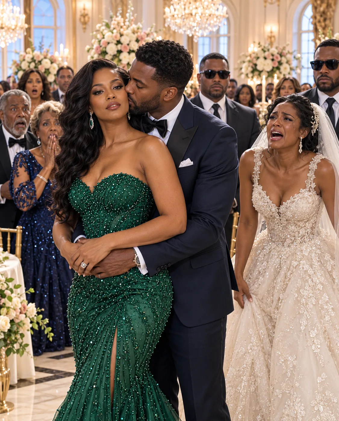 My Father Poured Red Wine Over Me at My Sister’s Wedding and Called Me a “Pathetic Spinster”—Twenty Minutes Later, My Billionaire Husband Walked Into the Ballroom
