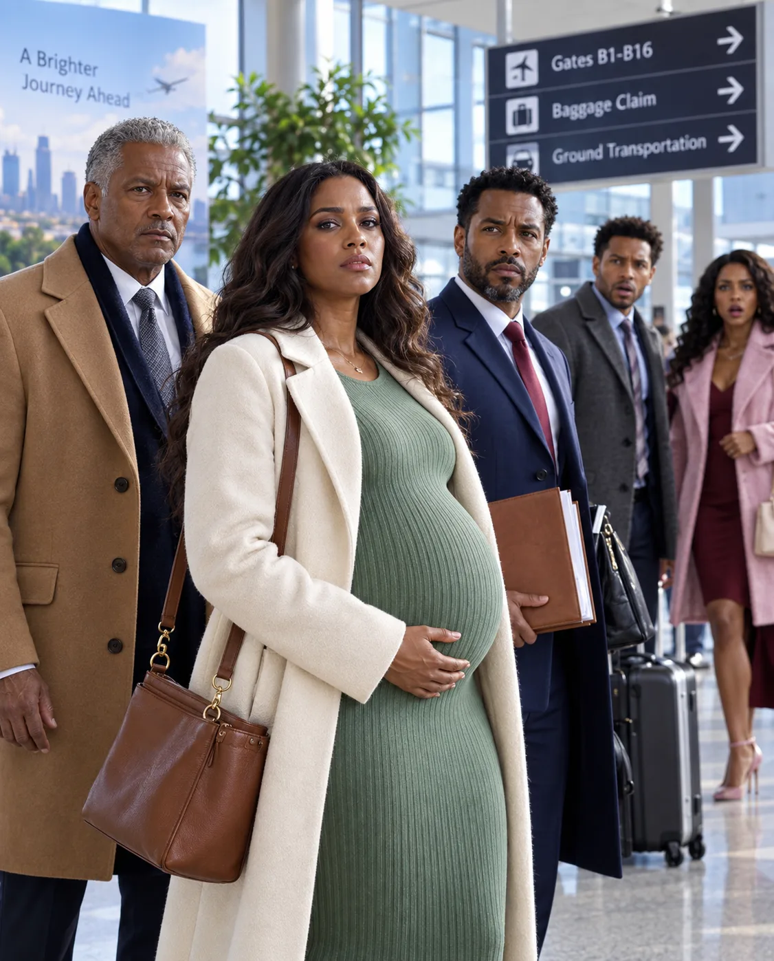 My Husband Made His Pregnant Wife Stand for 6 Hours While He Rode First Class—So I Got Off the Train and Called My Father