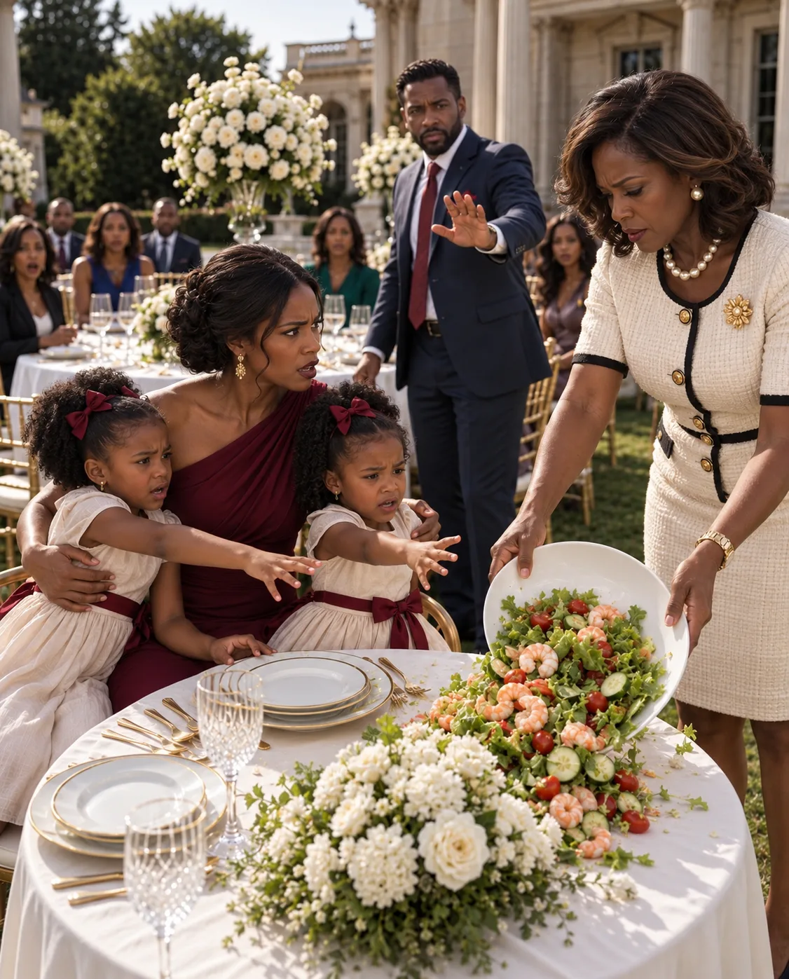 For 11 Years, My Husband’s Family Mocked My “Little Job” and Assumed I Couldn’t Survive Without Him. Then, at His Lavish Party, His Mother Took Food Away From Our Two Daughters—While He Watched and Simply Said, “Don’t Start Anything.”