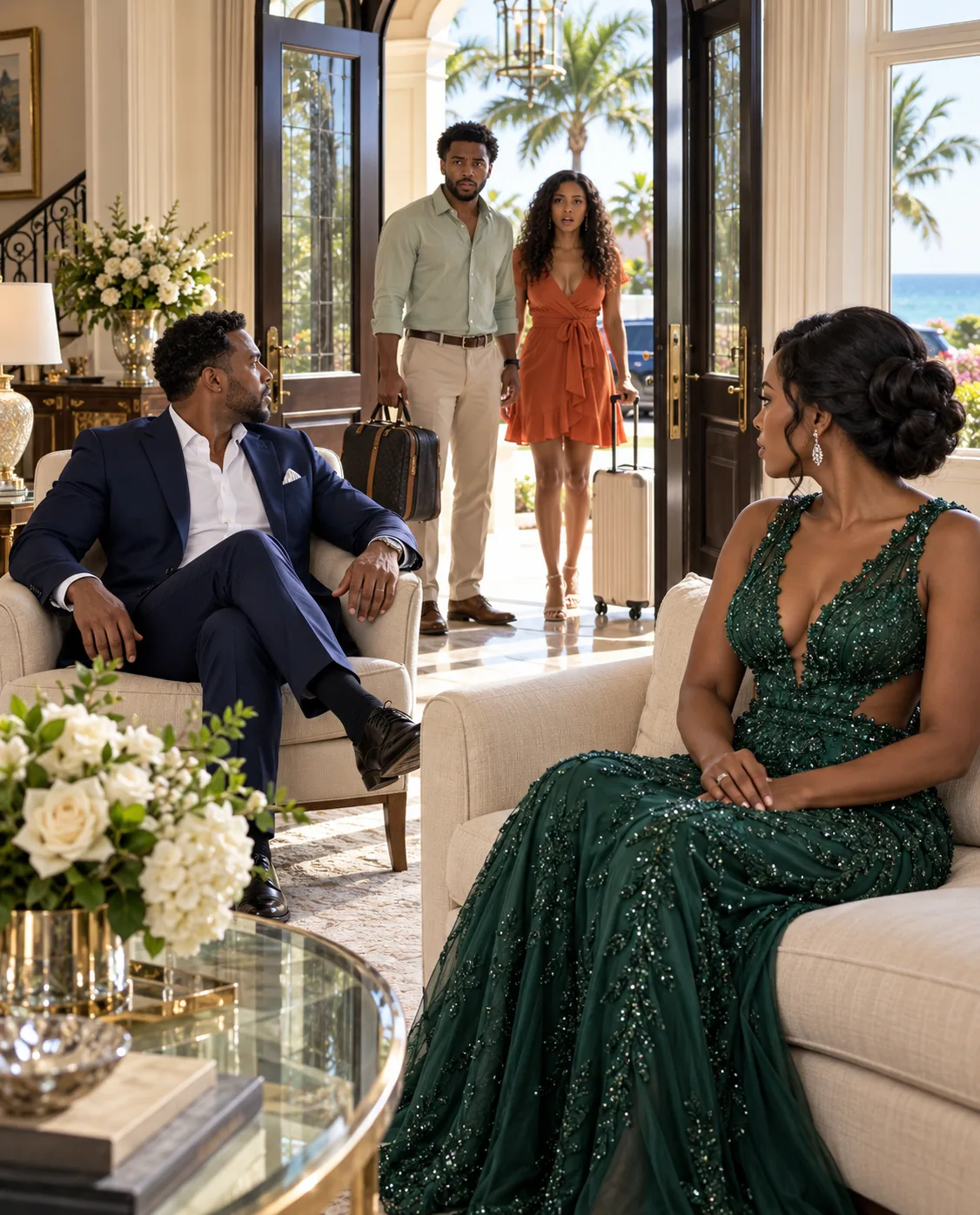 My Husband Brought His Mistress to My $4.8 Million Lake Villa and Told Me to Sign It Over—Her Husband Was Waiting Inside