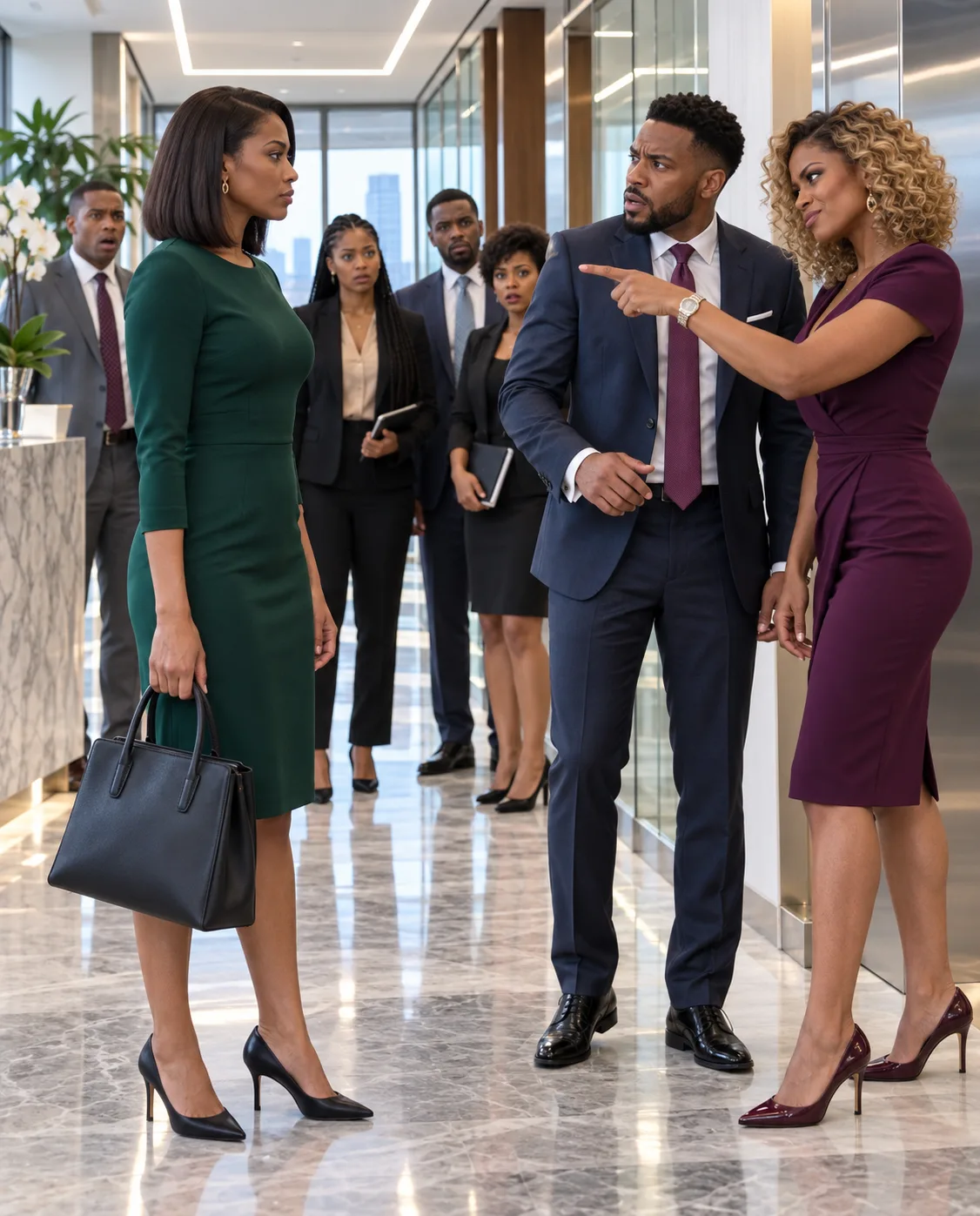 My husband’s secretary kicked me out of the elevator because she thought I was an intern. I was about to tell her I was the new CEO… until I saw what I was wearing on my wrist.