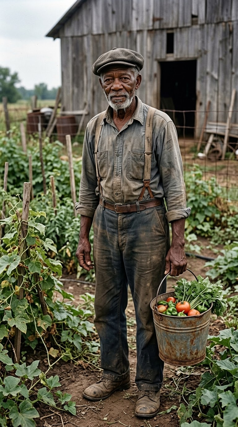 **My Neighbor Reported My 79-Year-Old Dad's Garden and the County Gave Him 30 Days to Destroy It—Then the Inspector Returned at 6 A.M. and Saw Who Was Coming Through the Fog**