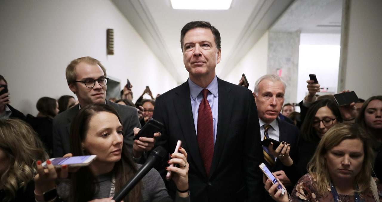 News Just Got Worse For Former FBI Director James Comey Acting AG Todd Blanche Says He Is Facing 20 Years In Prison