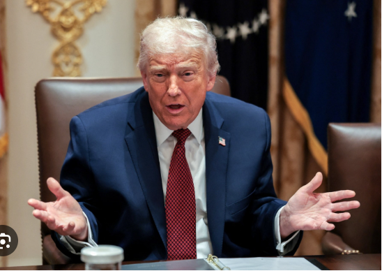 A Reflective Moment From Donald Trump in Washington