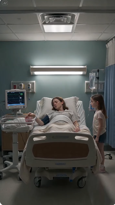 “Minutes After Giving Birth, My 8-Year-Old Daughter Whispered: ‘Mom… Get Under the Bed Right Now’ — And What I Discovered Changed Everything”