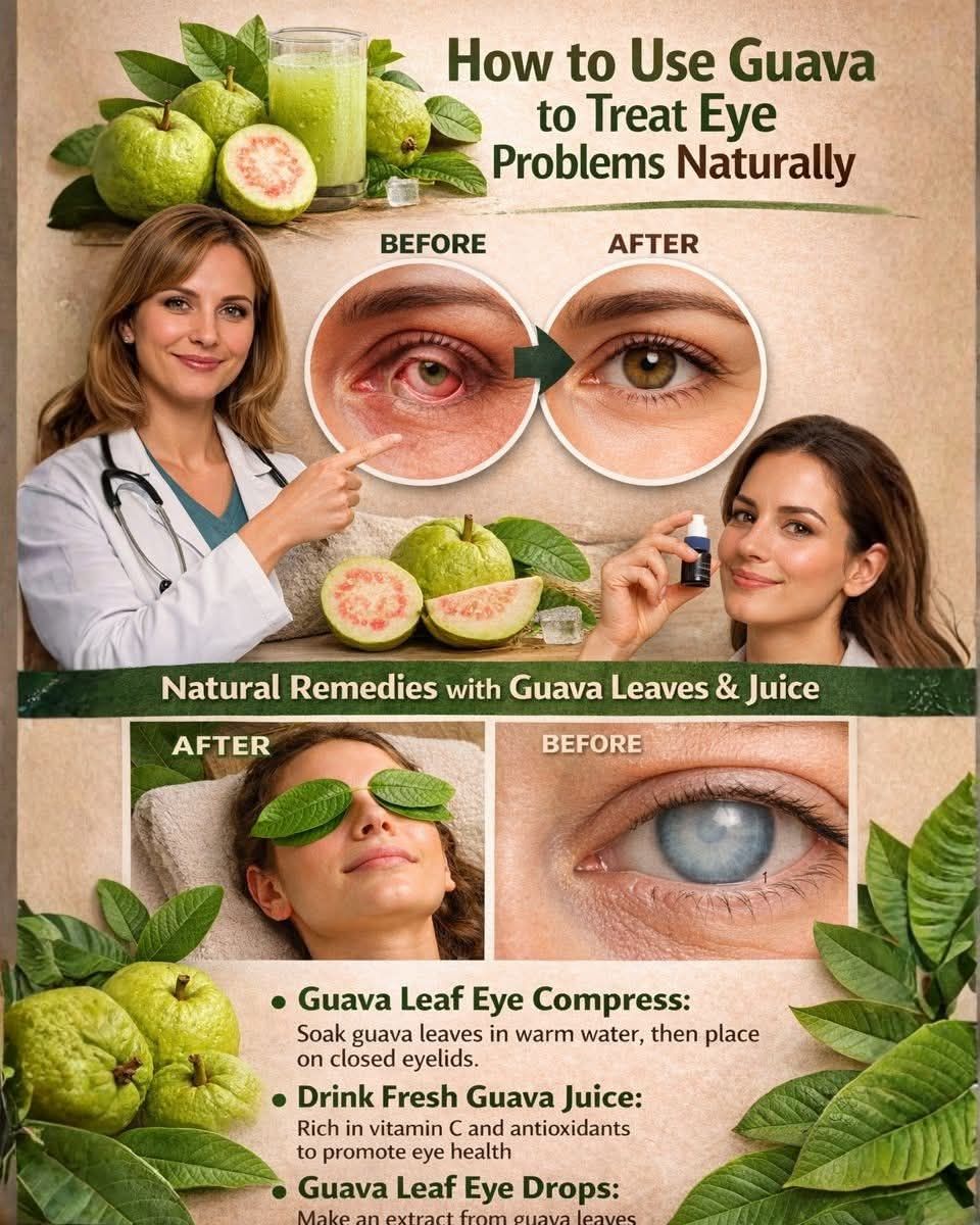 👁️ Natural Guava Leaf Remedies for Red, Tired Eyes   nz