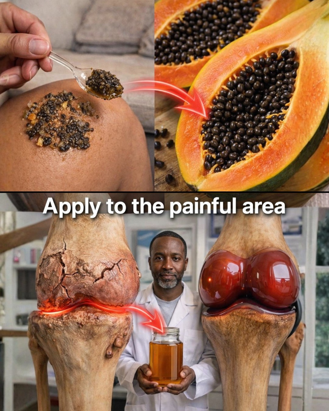 How Papaya Seeds May Support Joint Comfort: A Simple Home Remedy for Knee, Back, and Spine Discomfort