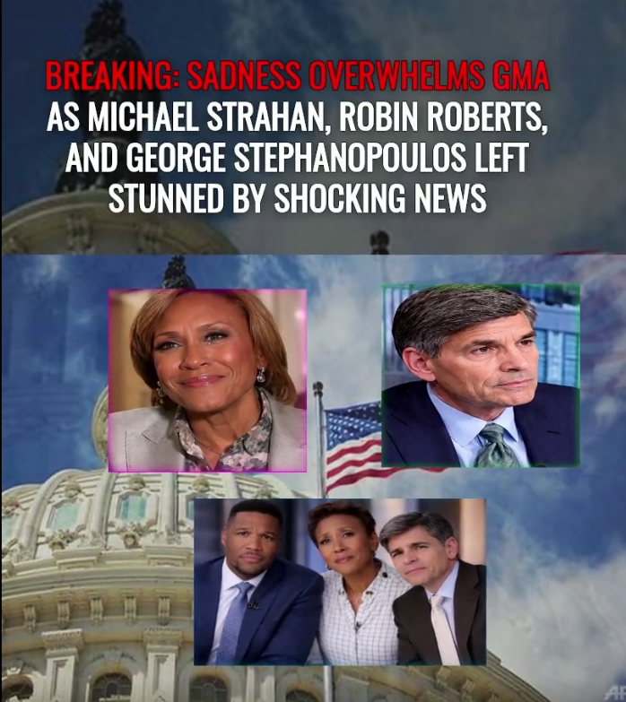 BREAKING: The GMA studio is in tears. Michael, Robin, and George are absolutely shattered by the news. You won’t believe what they just revealed S