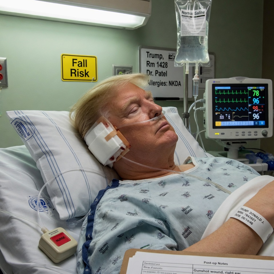BREAKING: Donald Trump Reportedly HHospitalized — Sudden Development Sparks Concern