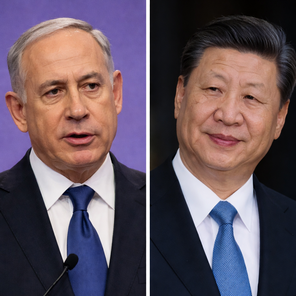 Israel Turns to China in Urgent Push to End Escalating Conflict with Iran