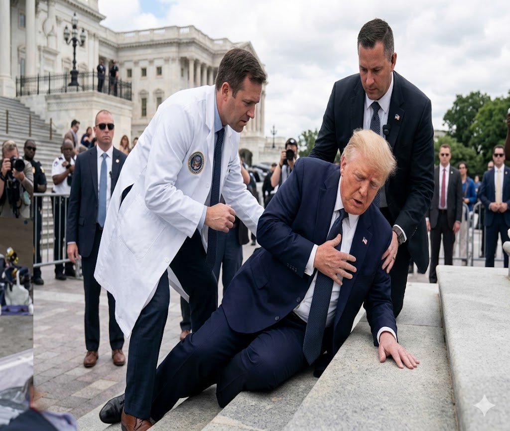 BREAKING NEW: Questions Swirl After Sudden Trump Health Scare Draws National Attention II
