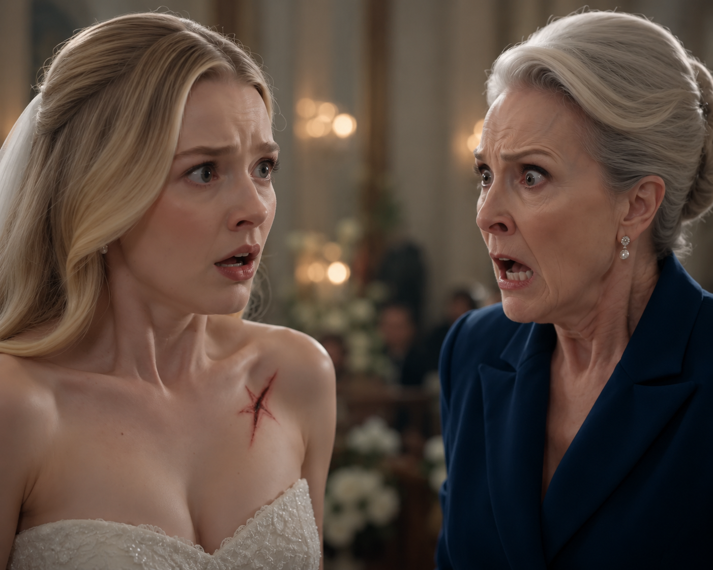 She humiliated the bride right at the wedding—seconds later, she realized it was her long-lost daughter.