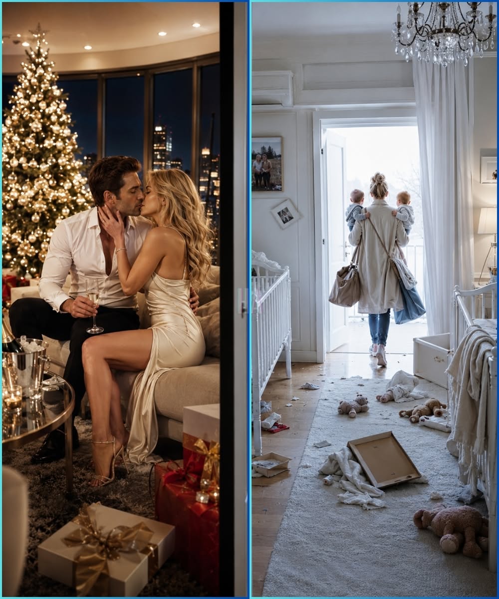 He Spent Christmas With His Mistress — By Morning, His Wife and Their Twins Had Vanished