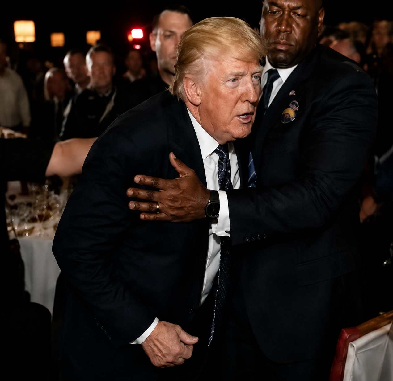 Trump’s Silent Moment in Washington : TThe Moment That Spoke Louder Than Word khh