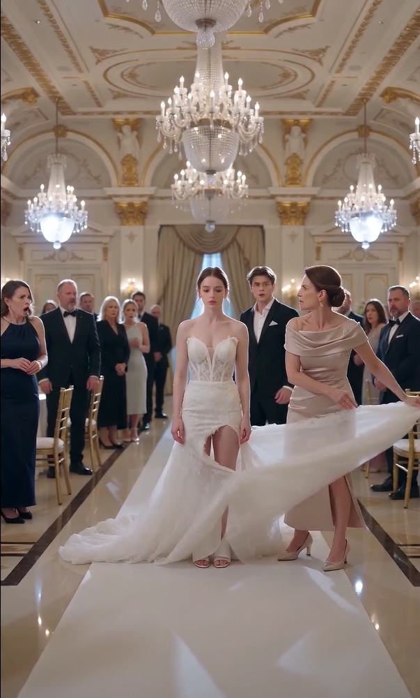She Ripped the Bride's Wedding Gown in Front of 300 Guests—Seconds Later, the Manager Bowed to the Bride