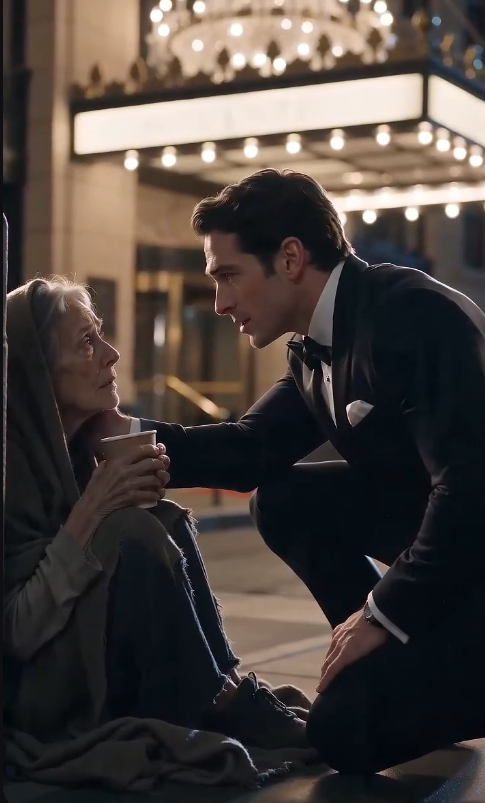 **HE HADN'T THOUGHT ABOUT HIS MOTHER IN TWENTY YEARS... UNTIL HE SAW AN ELDERLY WOMAN BEGGING