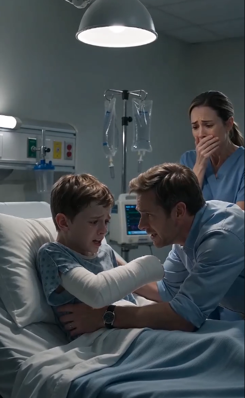 "CUT OFF MY ARM!" My Son Screamed—When We Opened His Cast, Something Alive Crawled Out