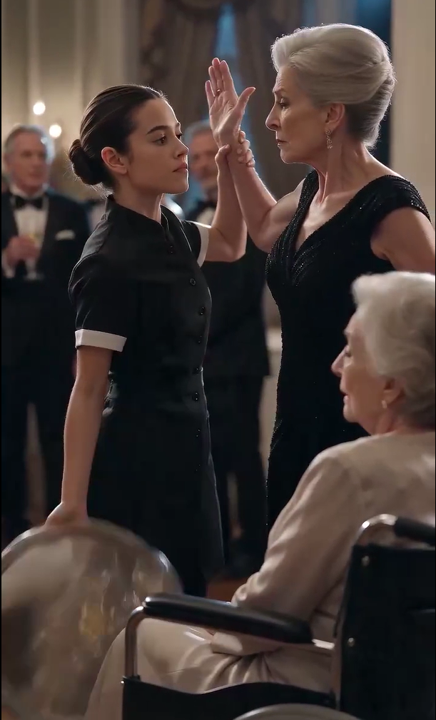 The Waitress Stopped a Billionaire's Mother From Being Slapped—Seconds Later, He Fired Her... Then Revealed the Truth