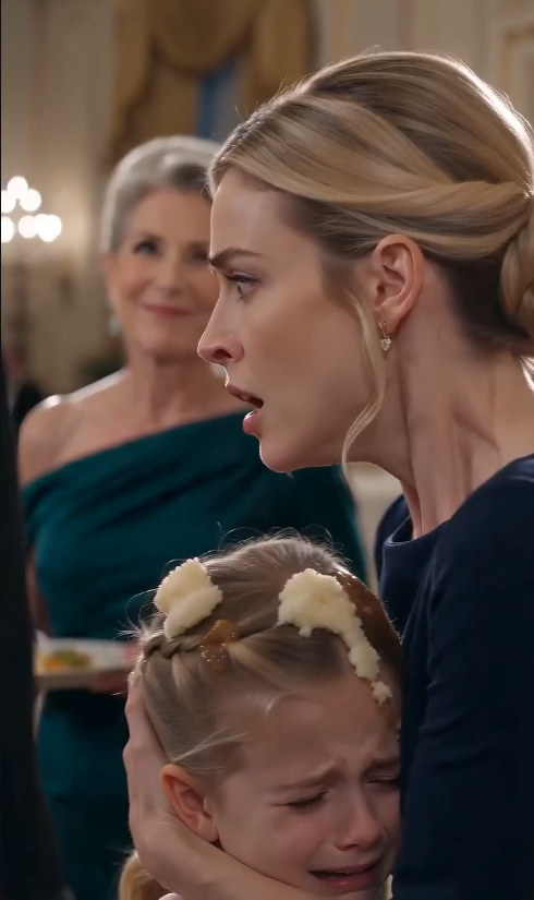 My Mother-in-Law Called My 8-Year-Old Daughter "Trash," Dumped Food on Her at a Wedding... Then My Husband Slapped Me When I Tried to Protect Her.