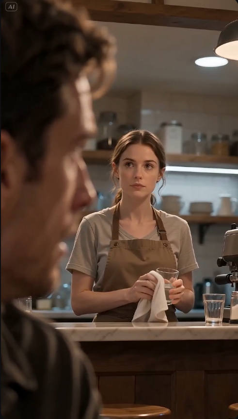 The Daughter Pointed at the Waitress. Her Father Realized the Grave Had Been Empty All Along.