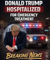 BREAKING NEW: Donald Trump Reportedly Hospitalized — Sudden Medical Scare Raises Questions Nationwide 💔⚡I