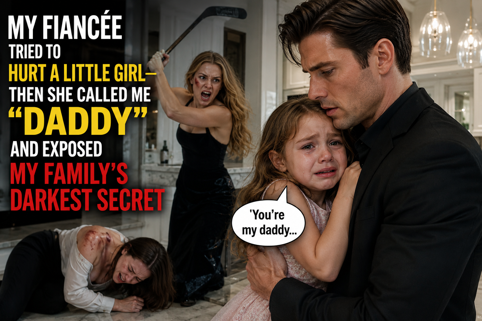 My Fiancée Tried to Hurt a Little Girl—Then She Called Me “Daddy” and Exposed My Family’s Darkest Secret