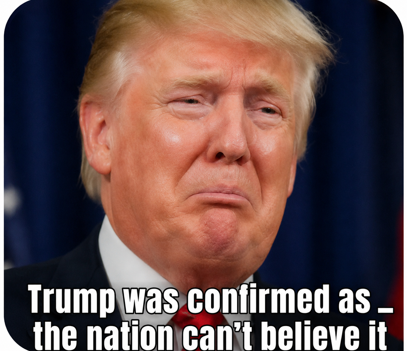 O.M.G A Reflective Moment From Donald Trump in Washingtons.