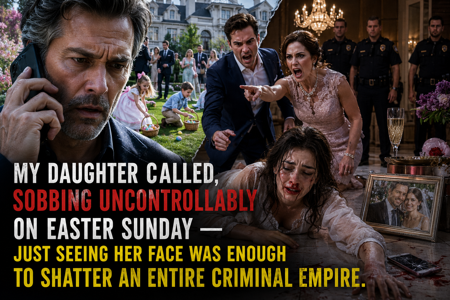 🥇 My daughter called, sobbing uncontrollably on Easter Sunday — just seeing her face was enough to shatter an entire criminal empire.