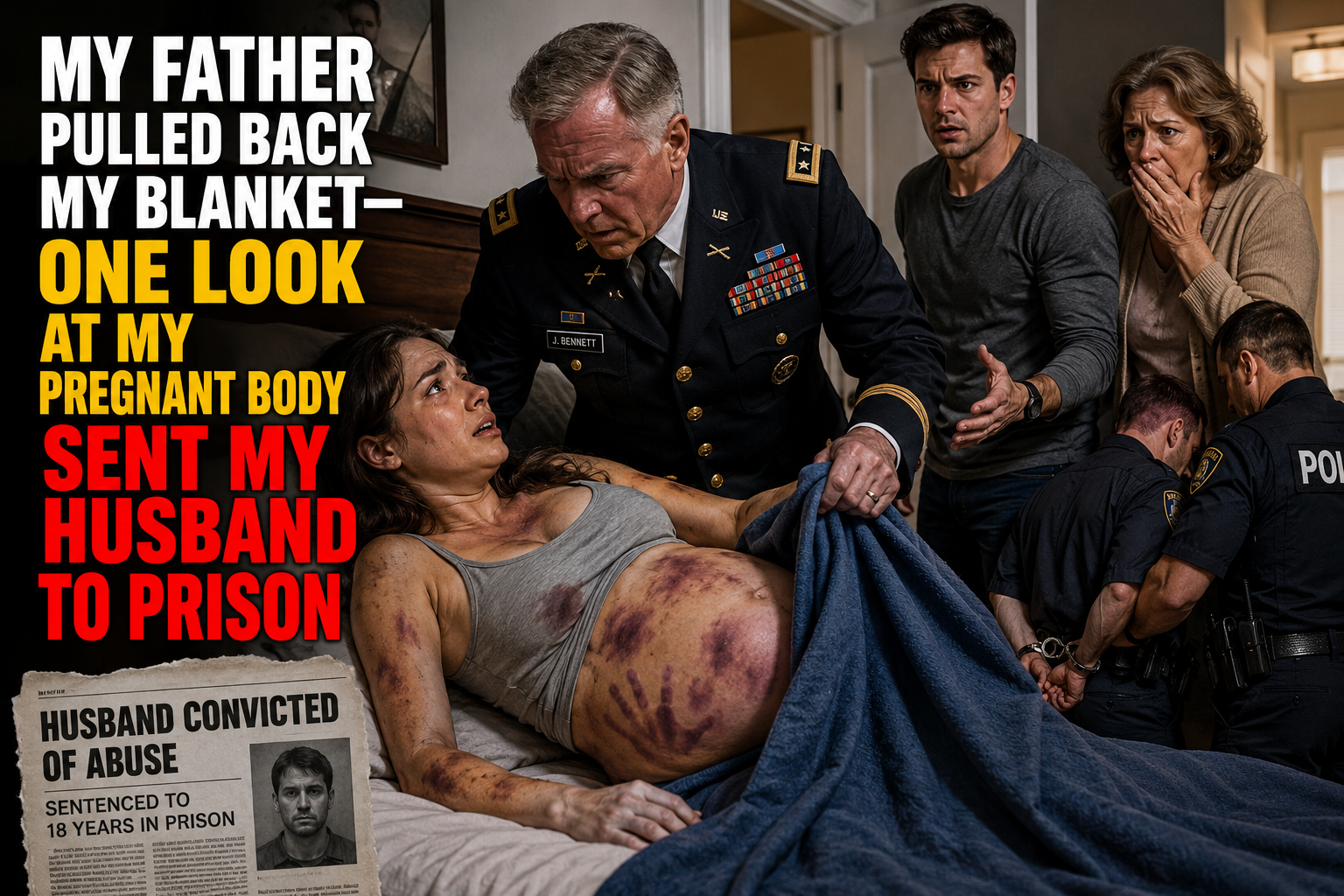My Father Pulled Back My Blanket—One Look at My Pregnant Body Sent My Husband to Prison