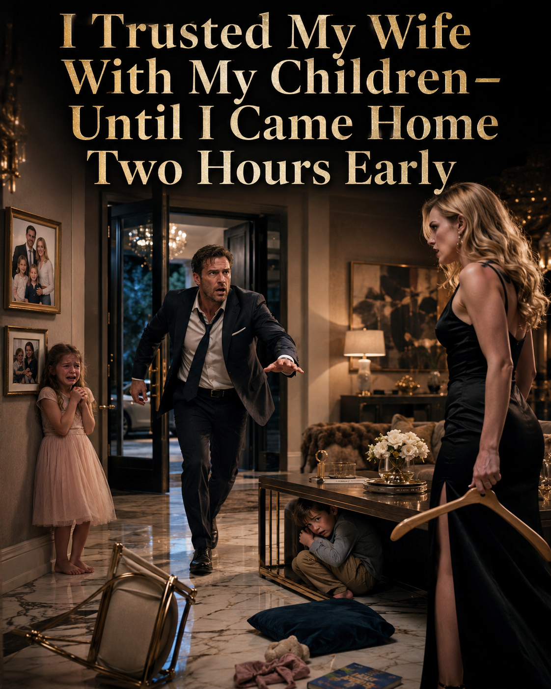 I Trusted My Wife With My Children—Until I Came Home Two Hours Early