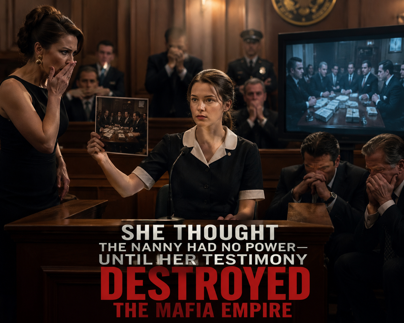 She Thought the Nanny Had No Power—Until Her Testimony Destroyed the Mafia Empire
