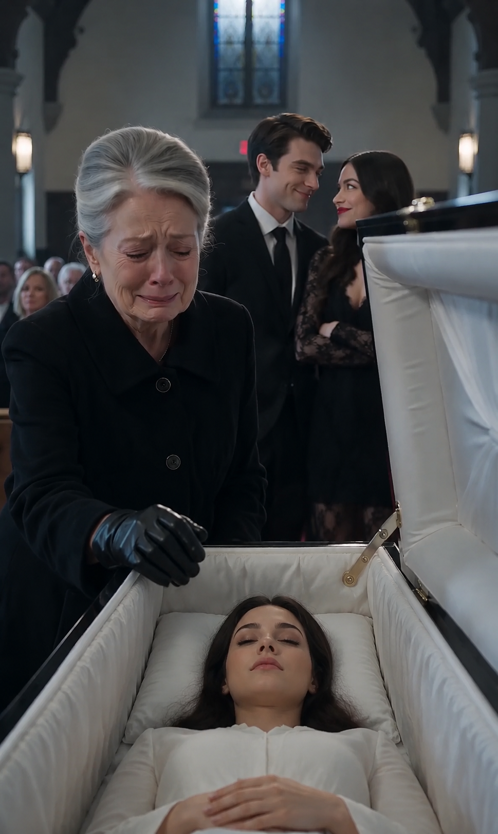 He mocked his late wife at her funeral—until his lawyer read her last letter.
