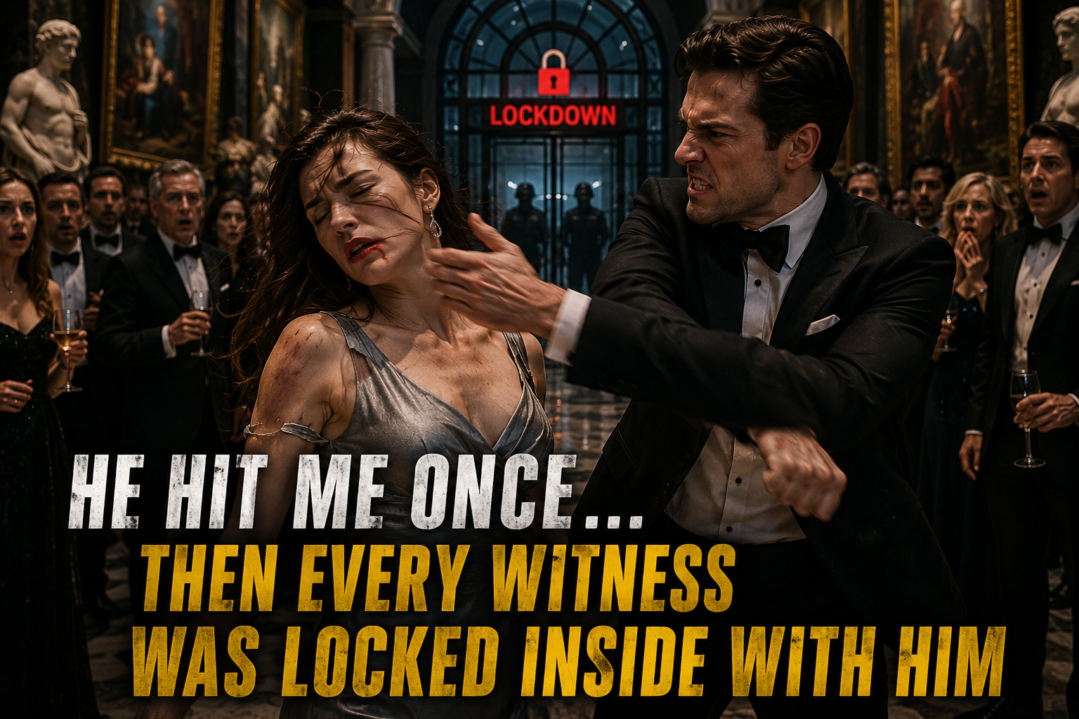 He Hit Me Once... Then Every Witness Was Locked Inside With Him