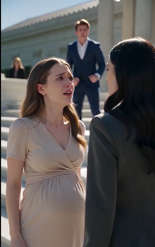 My Husband's Mistress Pushed Me Down the Courthouse Steps While I Was Eight Months Pregnant... She Had No Idea My Brother Was the Most Feared Trial Lawyer in the State.