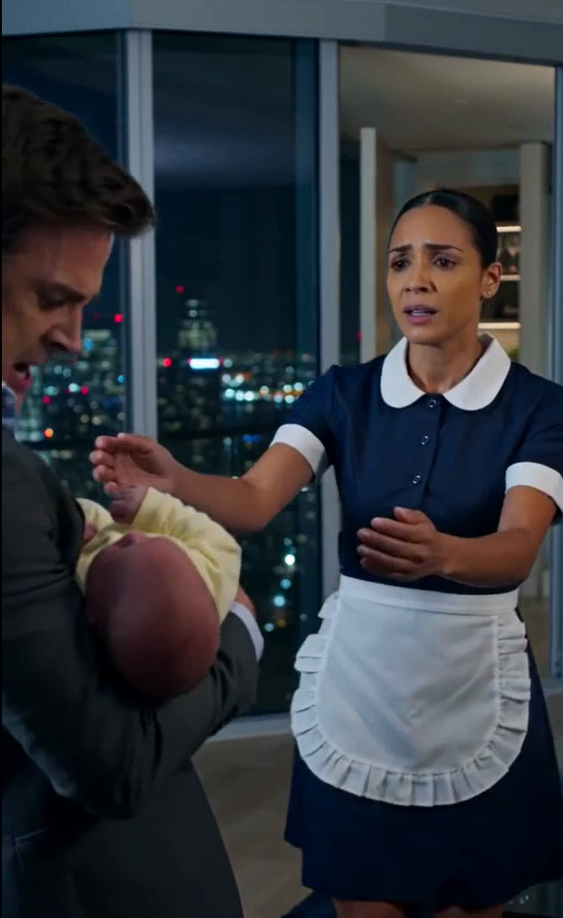 🔥 The Billionaire CEO’s Baby Wouldn’t Stop Crying in the Penthouse—Until the Maid Did What No One Could