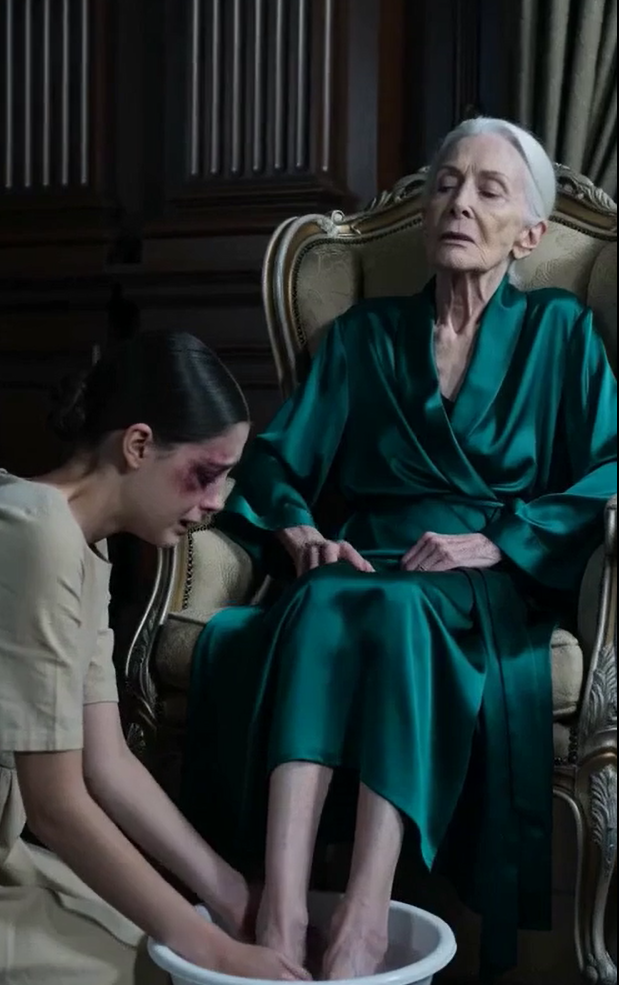 Rich Matriarch Abuses Maid Until Sister Arrives