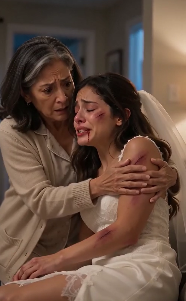 My Daughter Showed Up at My Door Covered in Bruises on Her Wedding Night—Then She Whispered a Secret That Changed Everything