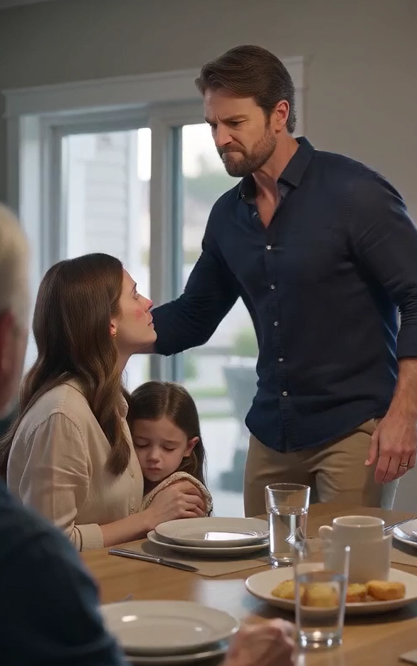 My Husband Slapped Me While I Held Our Feverish Daughter—He Never Expected Someone Recorded Everything