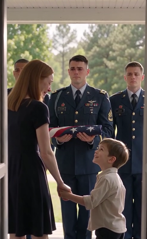 My Son Asked, "Is Daddy Home?" Moments Before the Army Gave Me His Folded Flag… Eighteen Years Later, History Came Full Circle