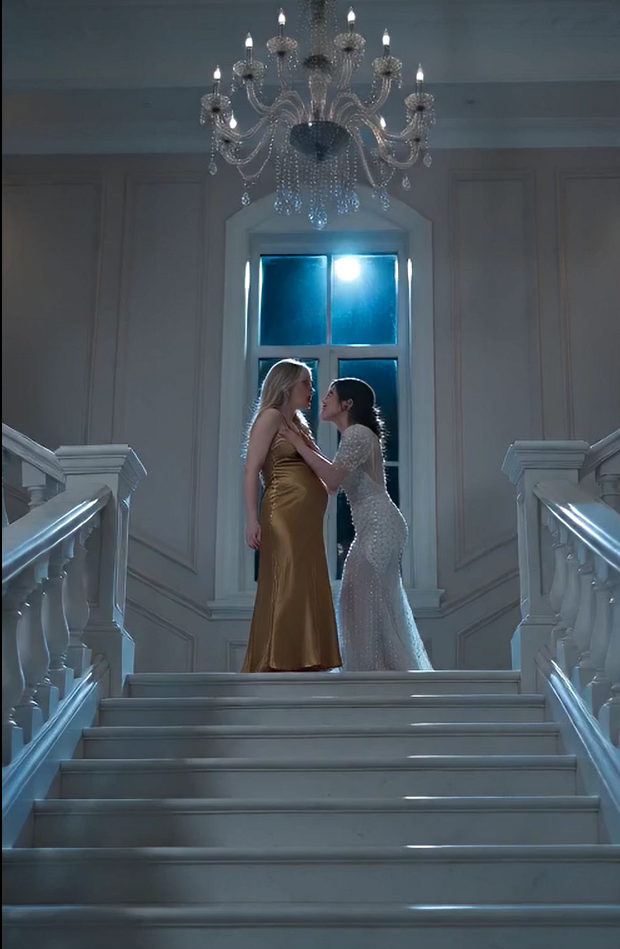 The mistress shoved his eight-month-pregnant wife down the courthouse steps.