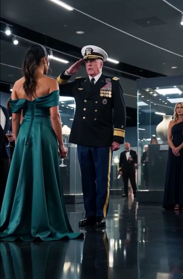 🥇 They Erased Their Daughter From the Family Records… Then an Admiral Saluted Her in Front of Everyone